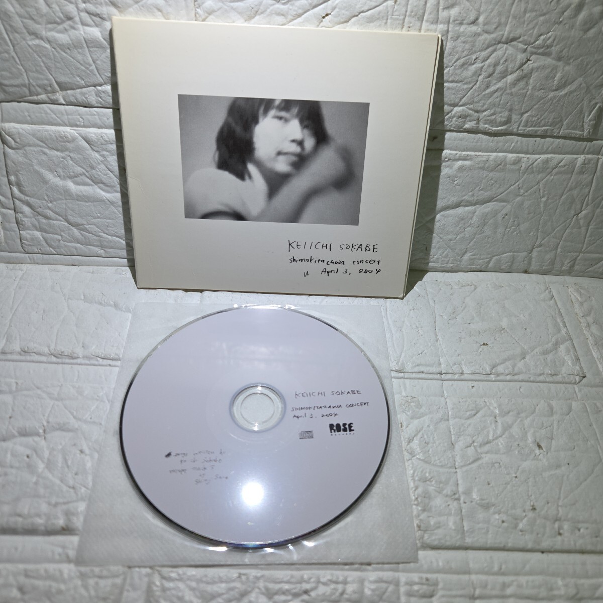曽我部恵一 KEIICHI SOKABE SHIMOKITAZAWA CONCERT April 3, 2004 CDディスクにすりぎすあり拍卖
