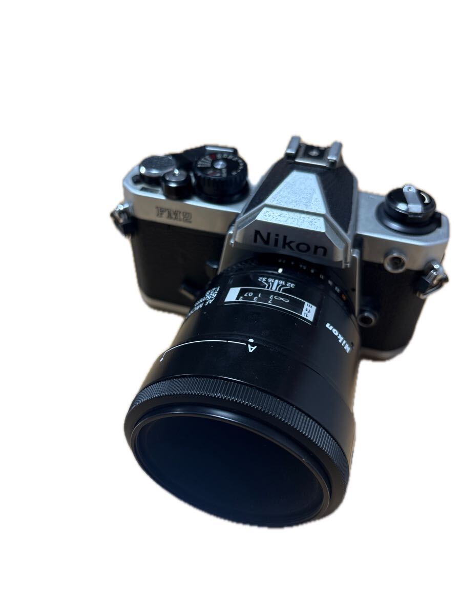 Nikon FM2 ボディ + AF MICRO NIKKOR 55mm f2.8 レンズ Nikon 現状品拍卖