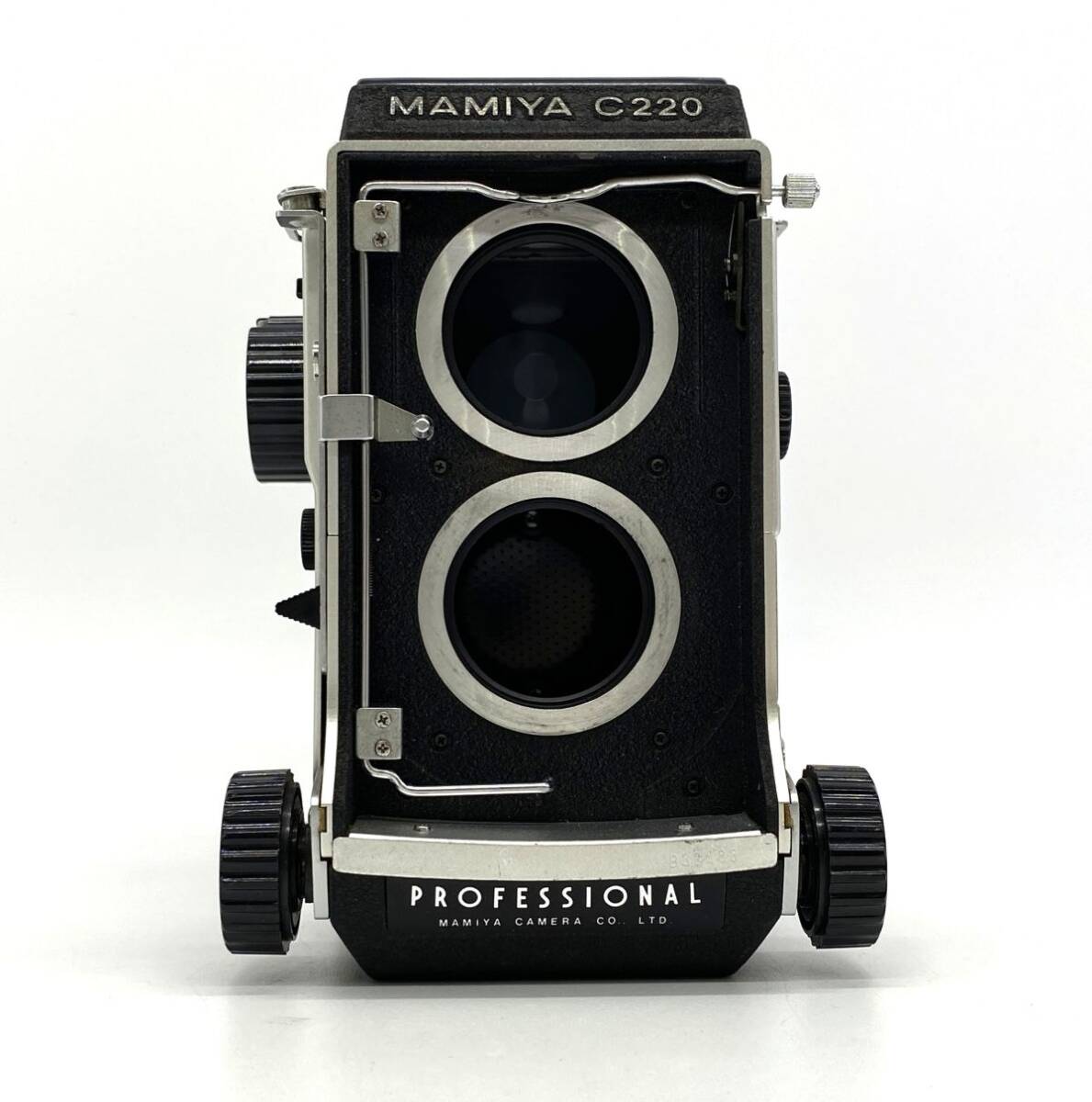 (19310)中古現状品 MAMIYA マミヤ C220 二眼レフ プロフェッショナル 中判フィルムカメラ ボディ 動作未確認 ジャンク品拍卖