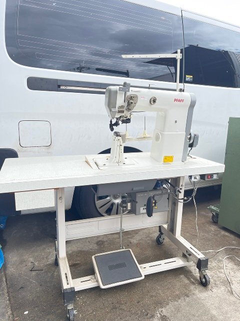 【1円スタート!】PFAFF/パフ 工業用ミシン 491-900/53BL ドイツ製 パフミシン 縫製 動作良好 ※引取歓迎拍卖