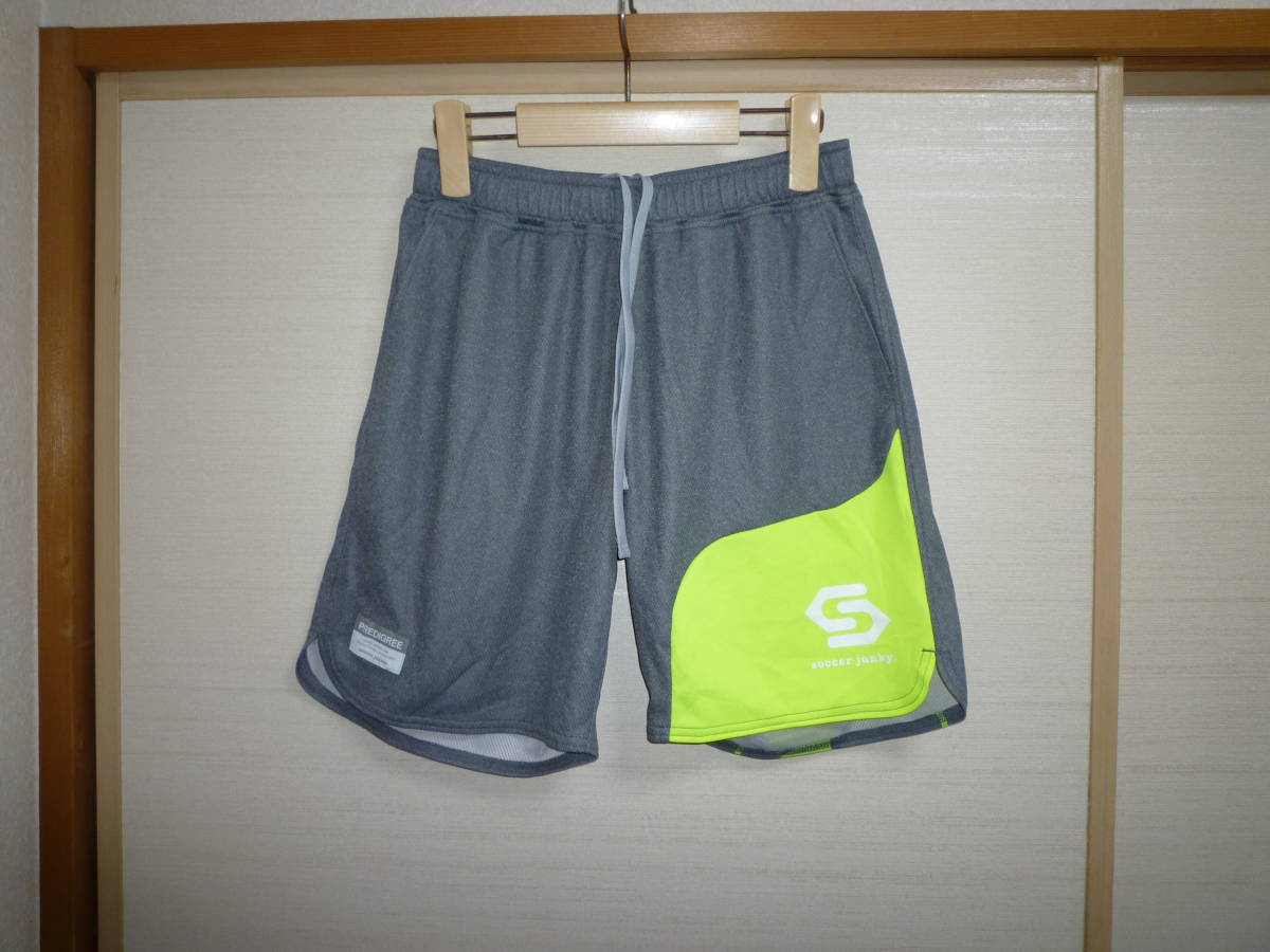 soccer junky ハーフパンツ グレー Mサイズ拍卖