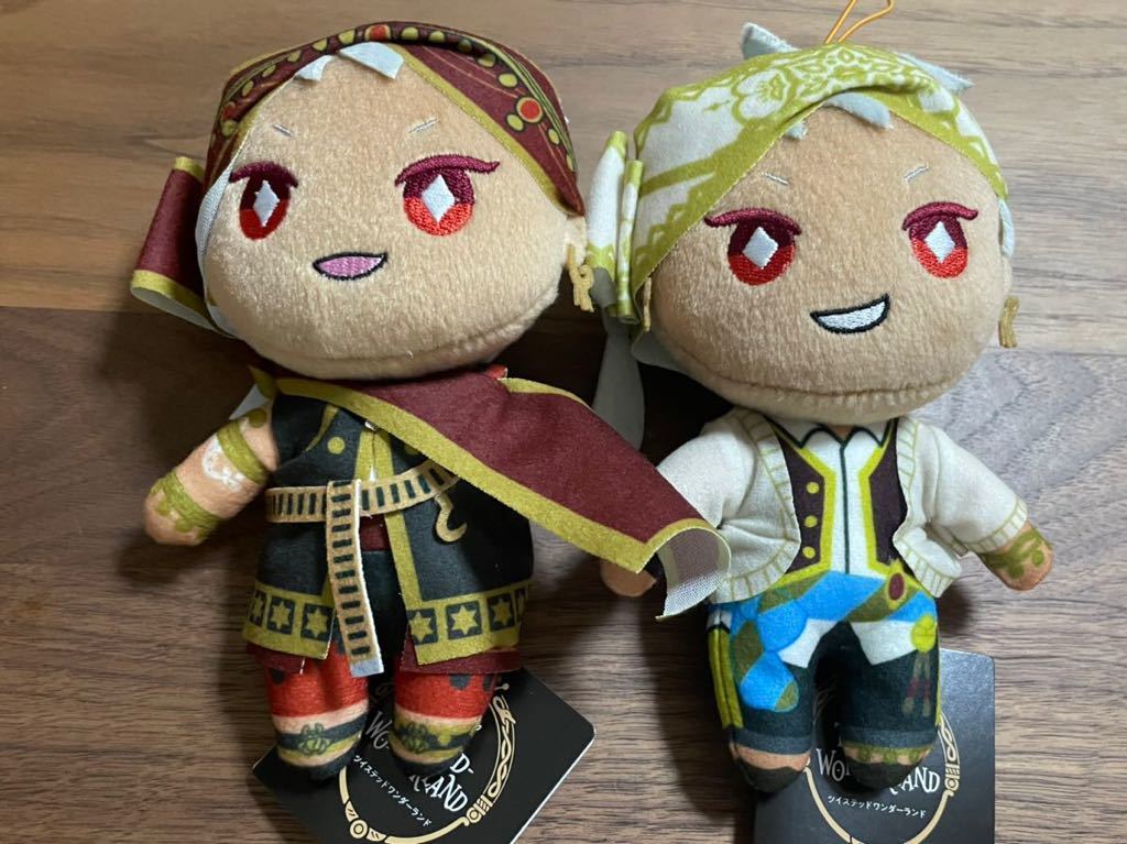 【カリム・アルアジーム】2種セット ツイステッドワンダーランド EX エクストラぬいぐるみ スカラビア寮 ツイステ 新品・タグ付き 制服拍卖