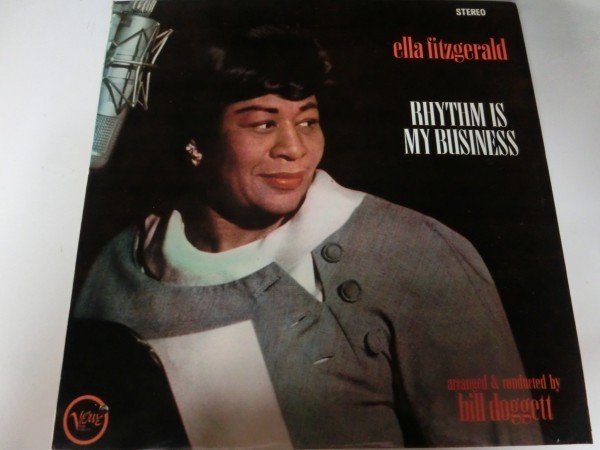 ペラジャケLP / Ella Fitzgerald / Rhythm Is My Business エラ、ビル・ドゲットで歌う / Verve / PS-8010 / Japan / 1963拍卖