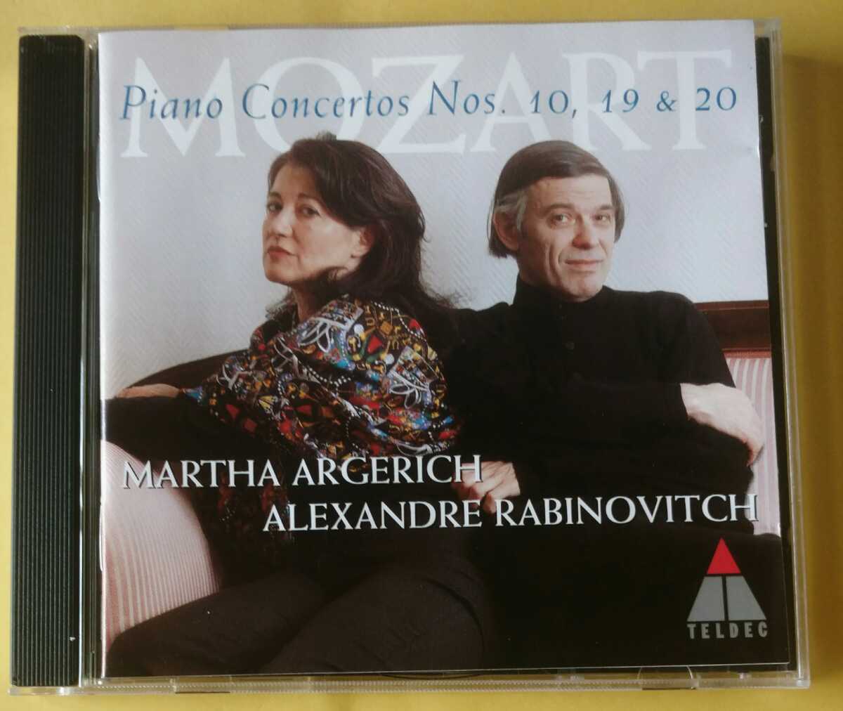 MARTHA ARGERICH ・ ALEXANDRE RABINO VITCH『MOZART PIANO CONCERTOS NOS.10, 19 & 20』拍卖
