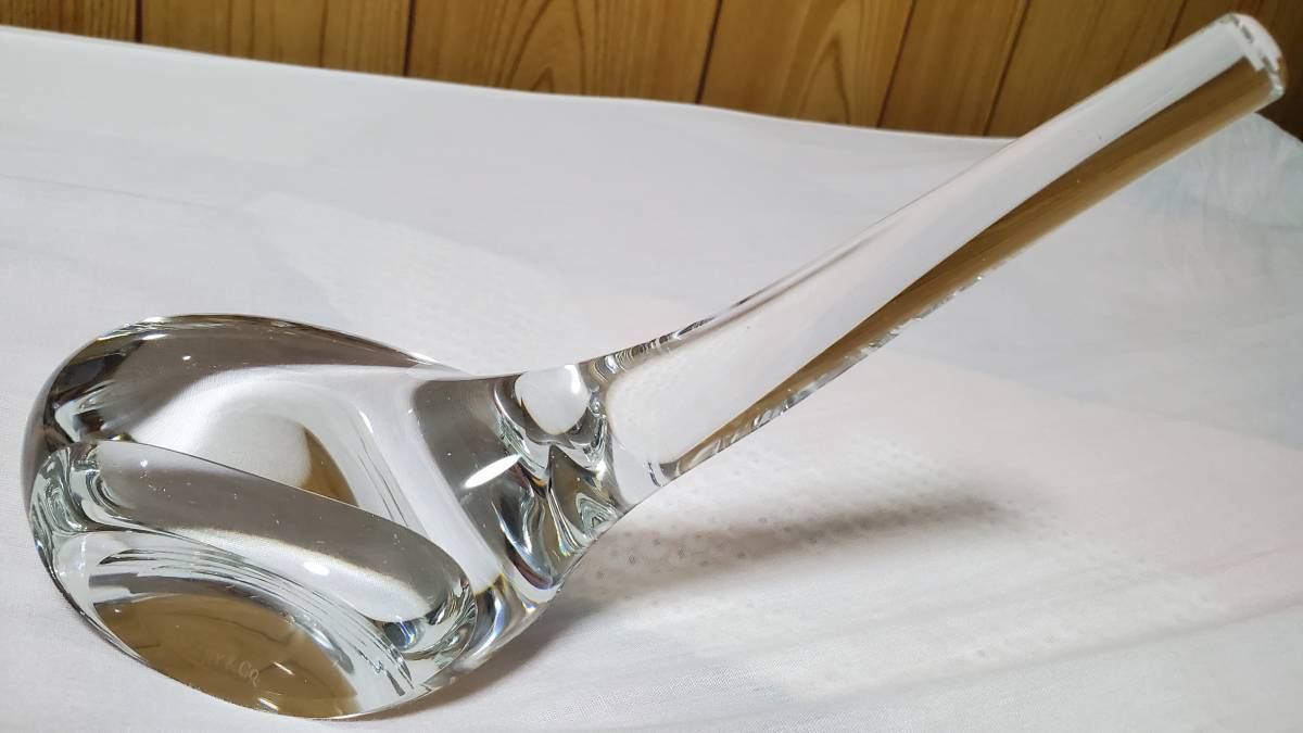 正規新古 完全限定 TIFFANY&Co ティファニー クラシック ゴルフクラブ ペーパーウェイト クリスタル ドライバーオブジェ エクストララージL拍卖