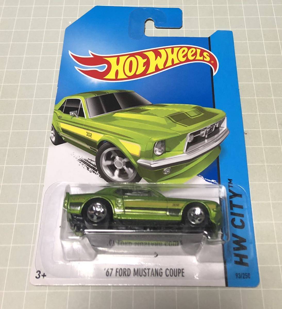 激レア・ホットウィール フォード マスタング クーペ 67 グリーン HW CITY mustang拍卖