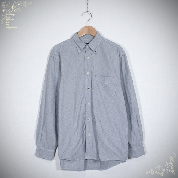 USED*Chaps Ralph Lauren/チャップス ラルフローレン /M/長袖デザインシャツ/ネイビー系拍卖