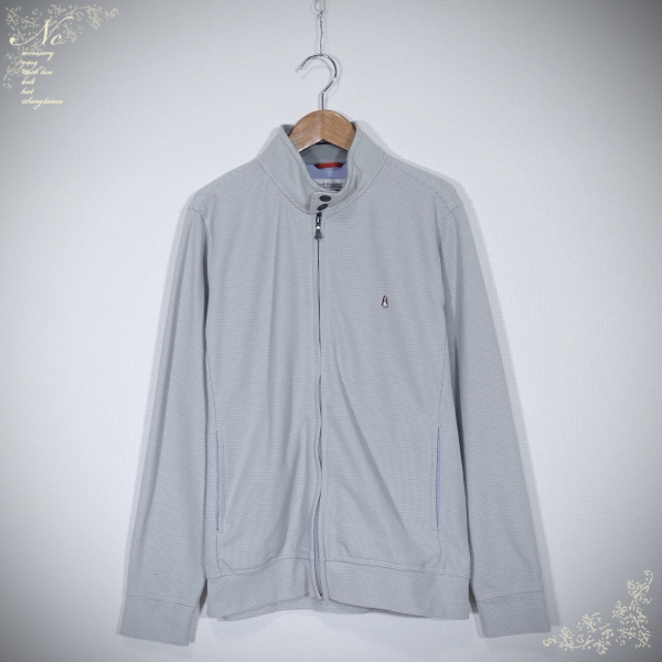 USED*Hush Puppies/ハッシュパピー/M/スタンドカラー/フルジップ/メッシュブルゾン/グレー拍卖