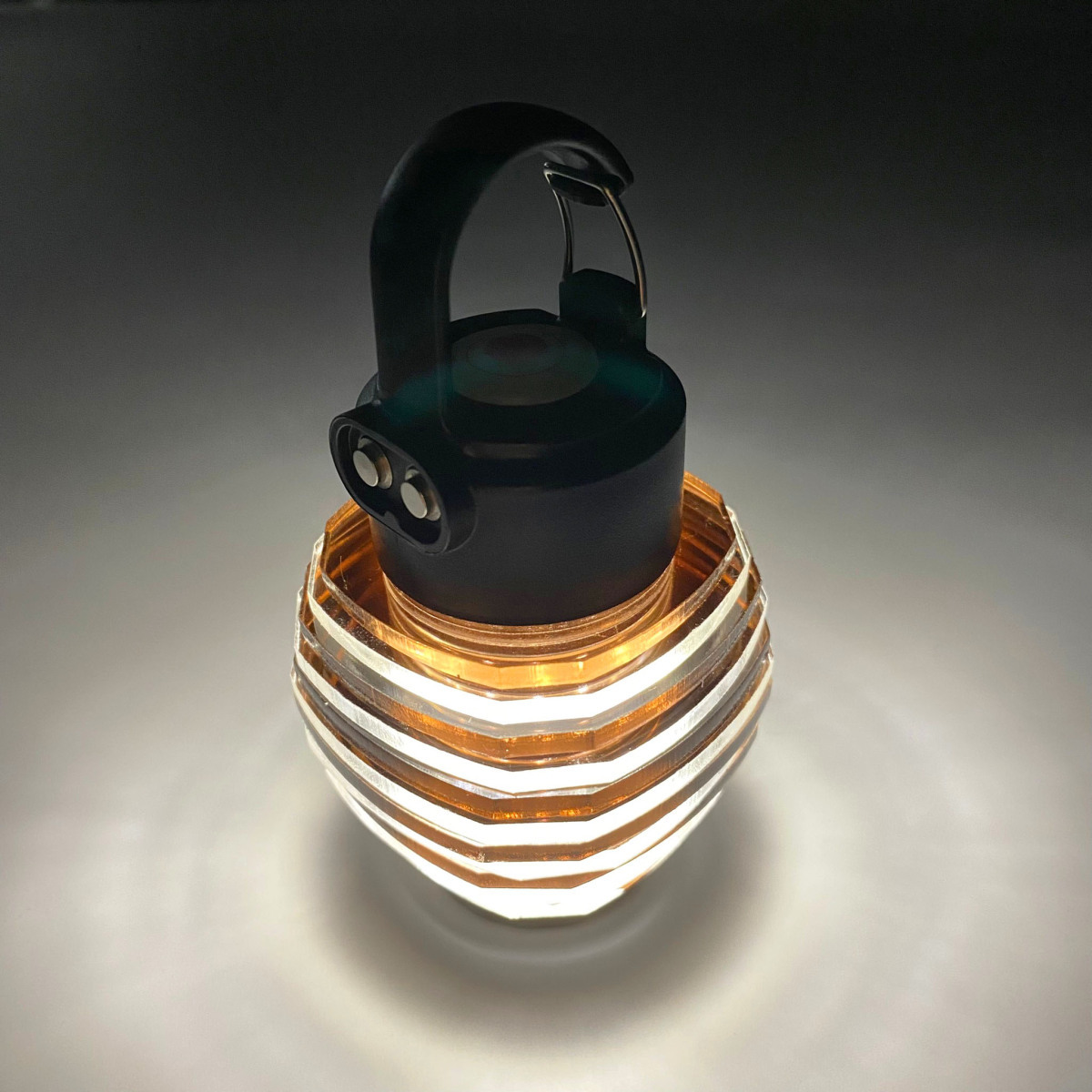 ML4専用 パロテ 装飾 アクリル ミルフィーユ 透明×茶 デコレーション クラシック レッドレンザー ML4 Ledlenser拍卖