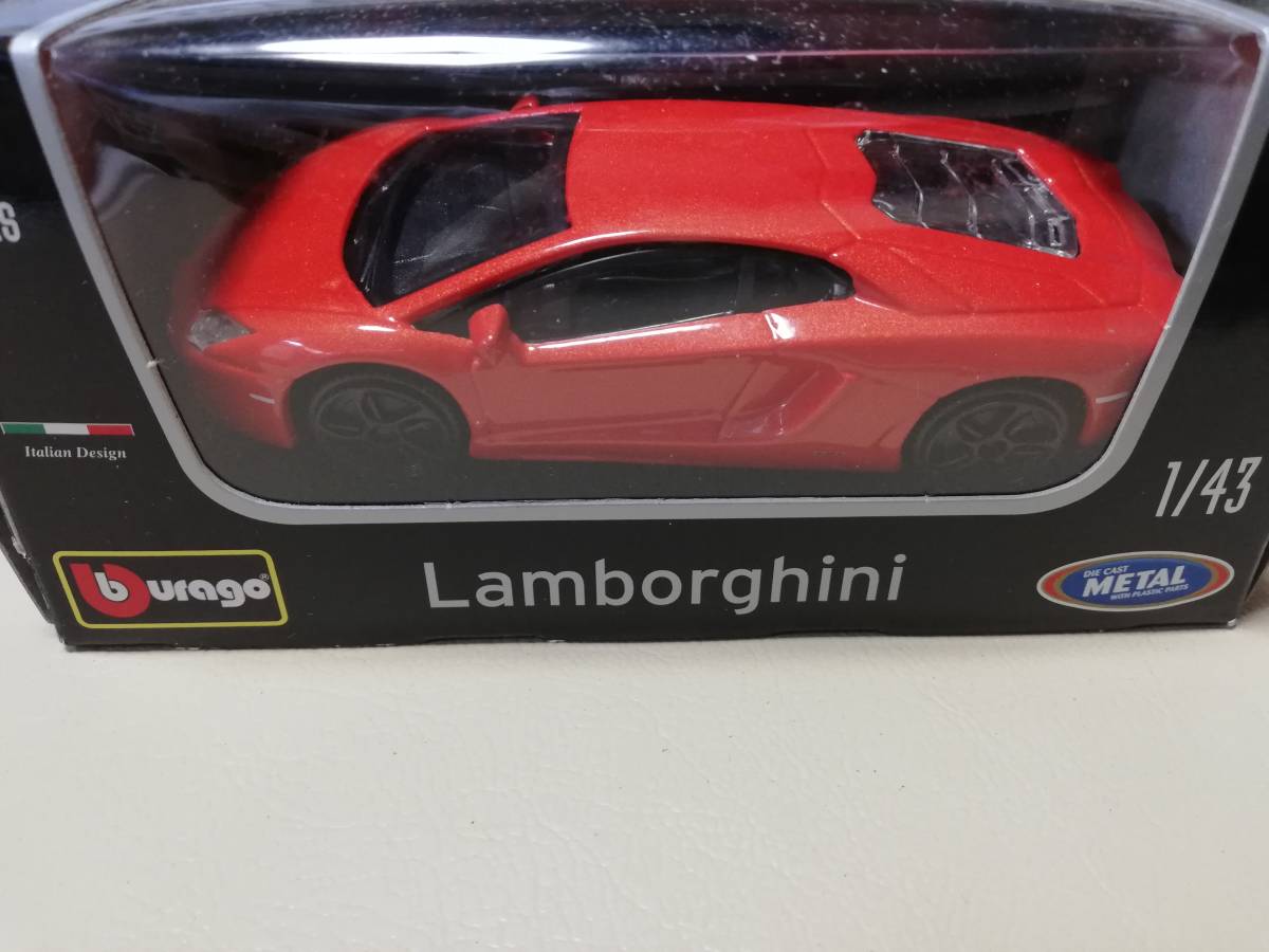 ミニカー Bburago ブラーゴ ランボルギーニ ウラカン 1/43拍卖