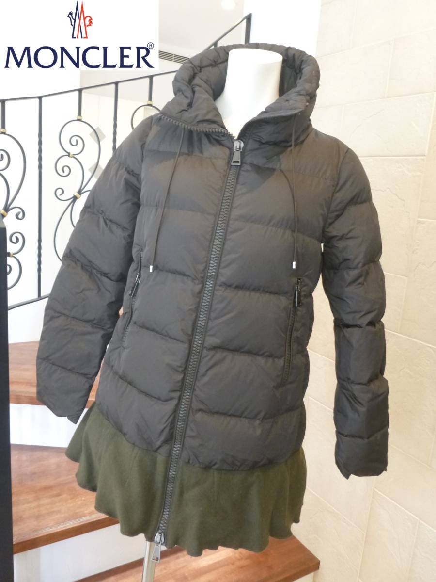 モンクレール VIBURNUM GIUBBOTTO★ カーキ ダウンコート 0 S相当拍卖