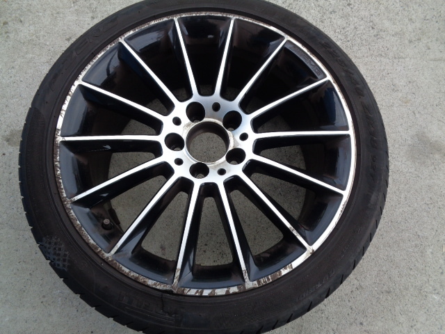 ☆AP355 ベンツ R172 AMG ホイール 18インチ 1本 9J×18H2 ET42拍卖