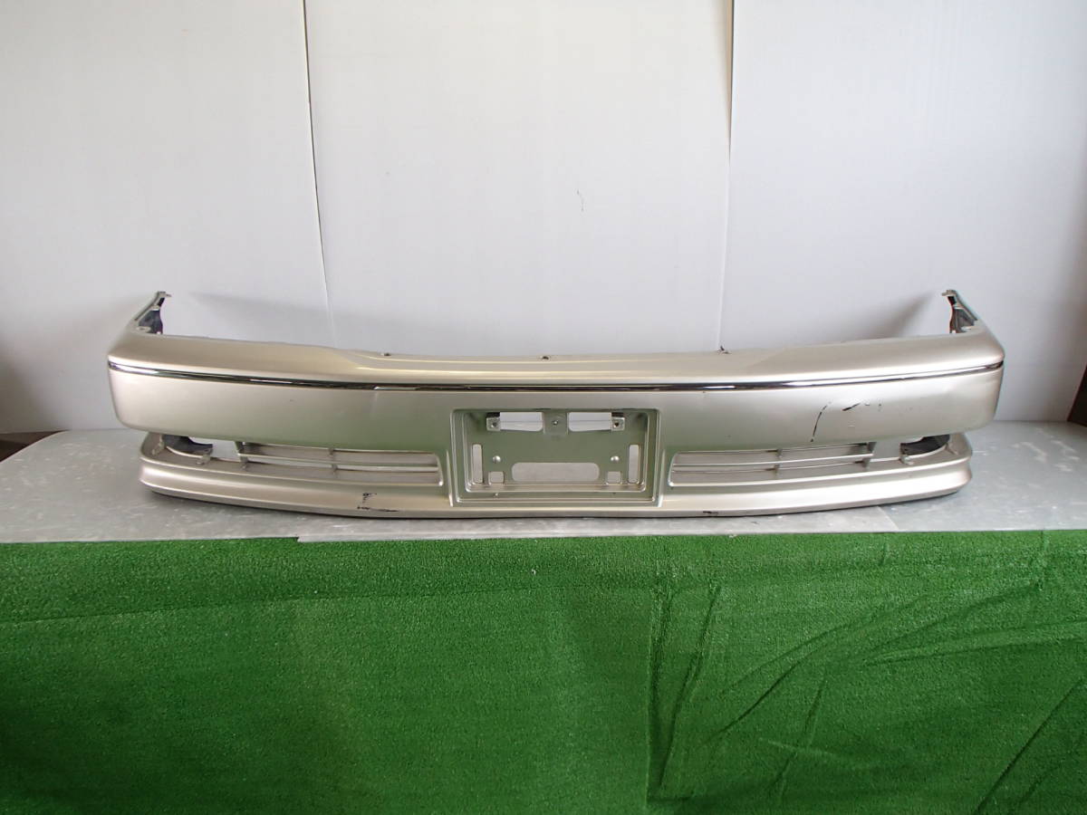 JZS155/UZS157/UZS151 クラウン マジェスタ A・C・E・F 純正 フロントバンパー シルバー系 52119-30250【21-828】拍卖