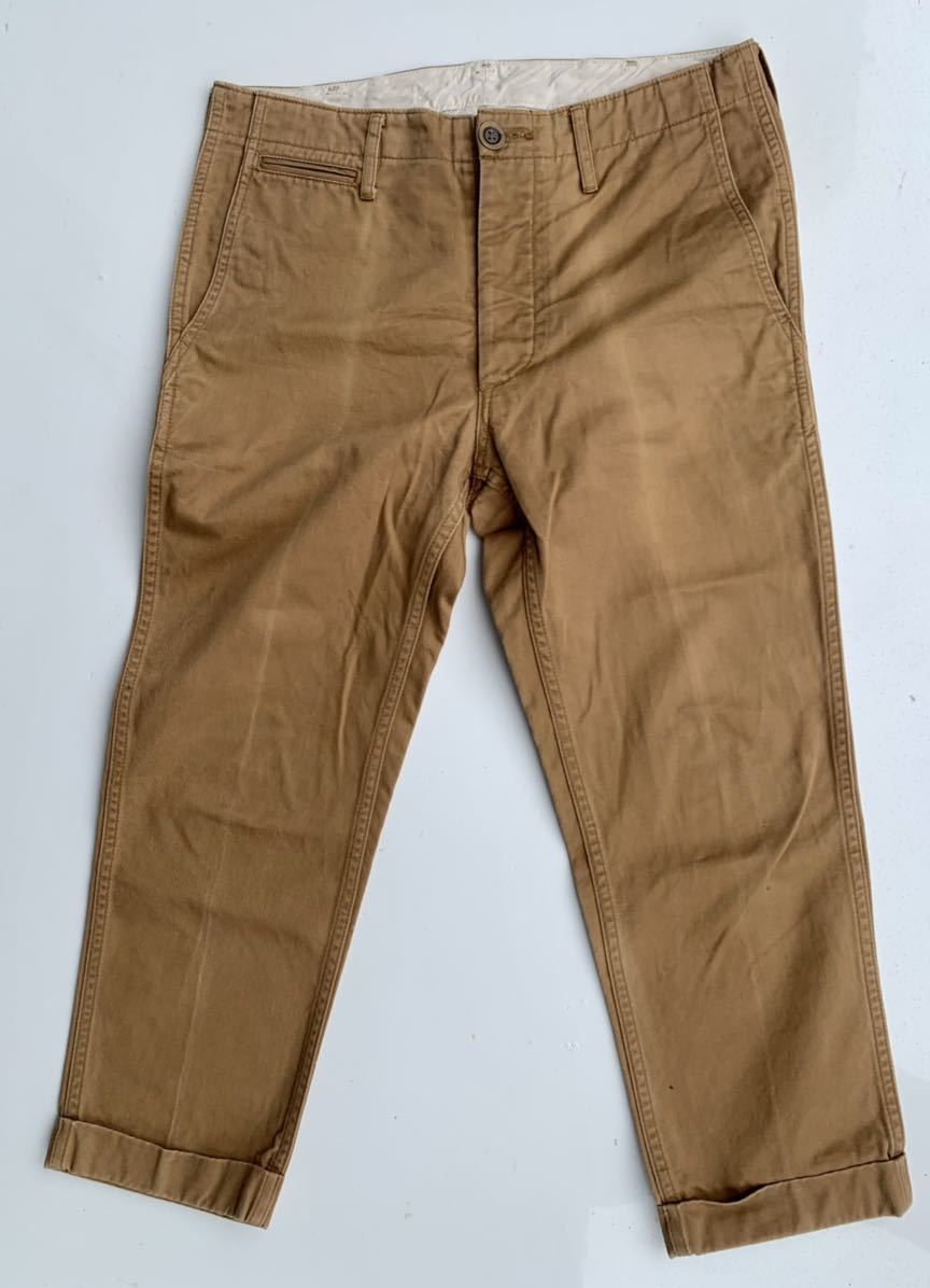 visvim HIGHER-WATER CHINO【1】ベージュ ビズビム パンツ ハイアーウォーターチノ チノパン パンツ拍卖