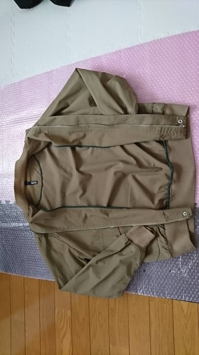 SILAS cotton jacket サイラス コットン ジャケット カーキ ベージュ拍卖