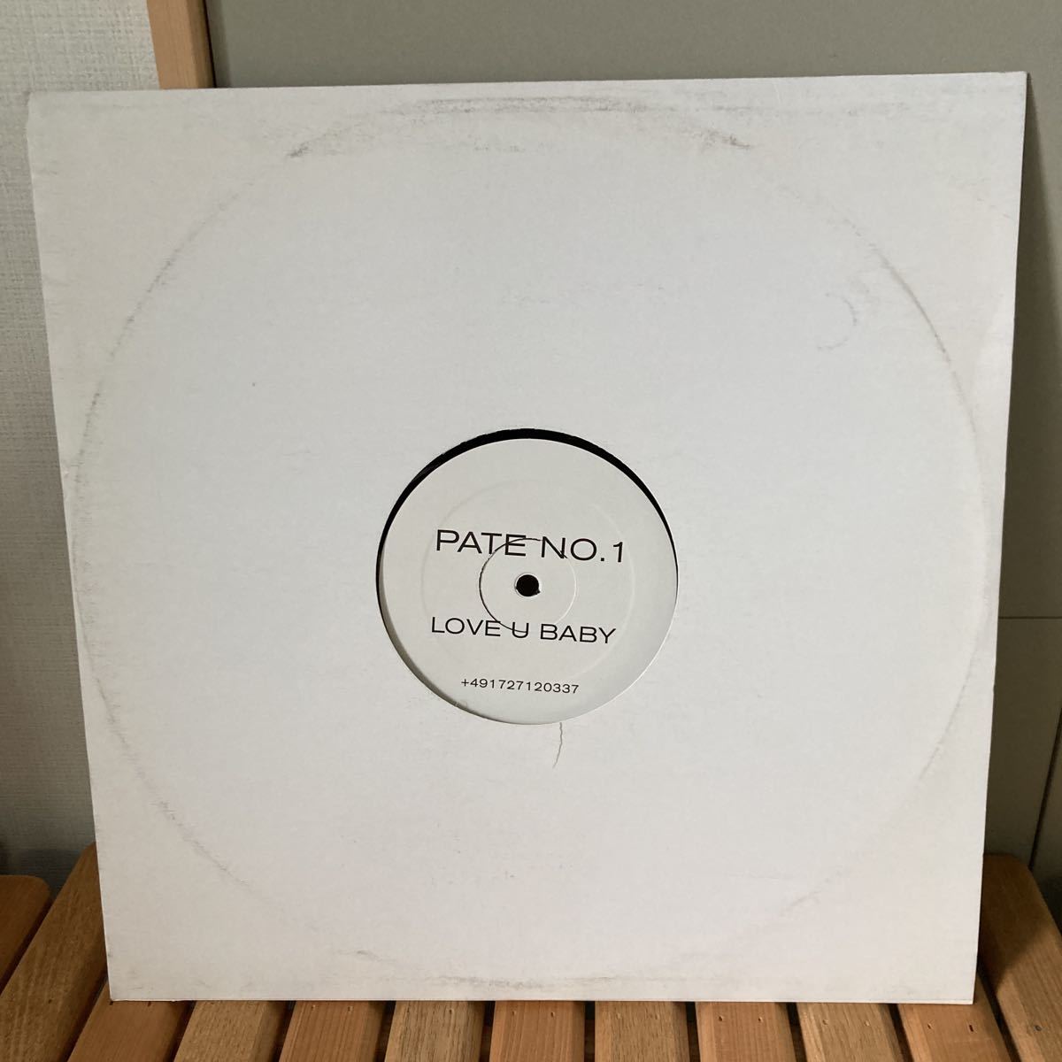 pate no1 love u baby、12インチ、君の瞳に恋してるカヴァー、パーティーアンセム、ハウス、boys town gang拍卖