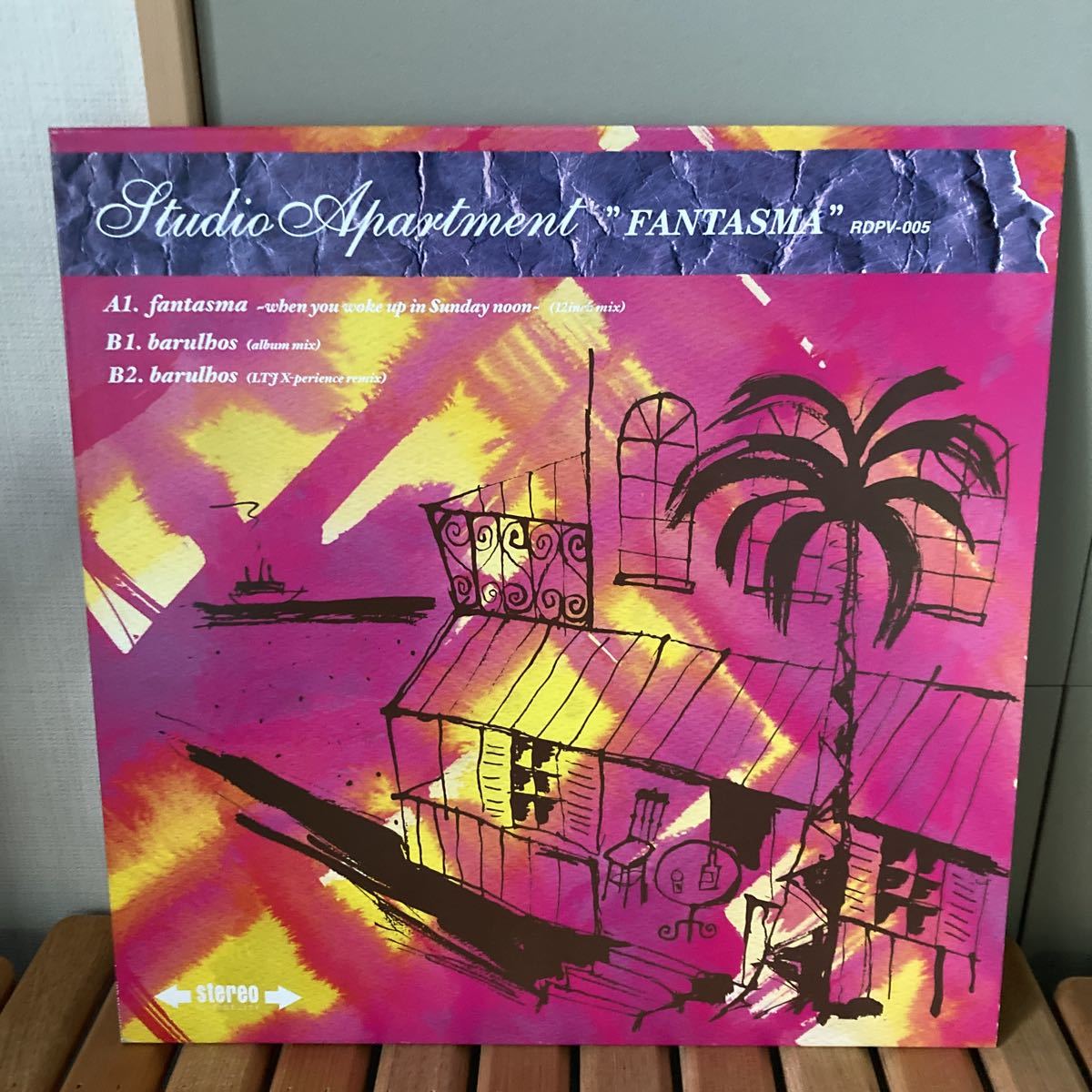 studio apartment、FANTASMA、12インチ!ジャジー・ブラジリアン・ビーツ、女性ヴォーカル拍卖