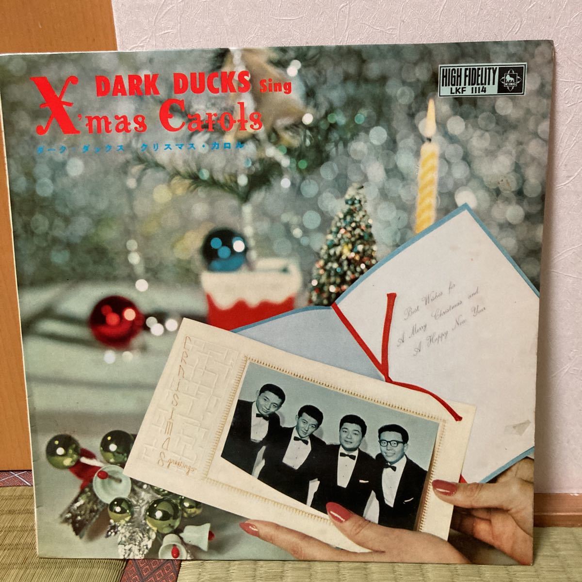 ダークダックス、クリスマス・カロル、10インチ、Xmas、christmas、和モノ拍卖