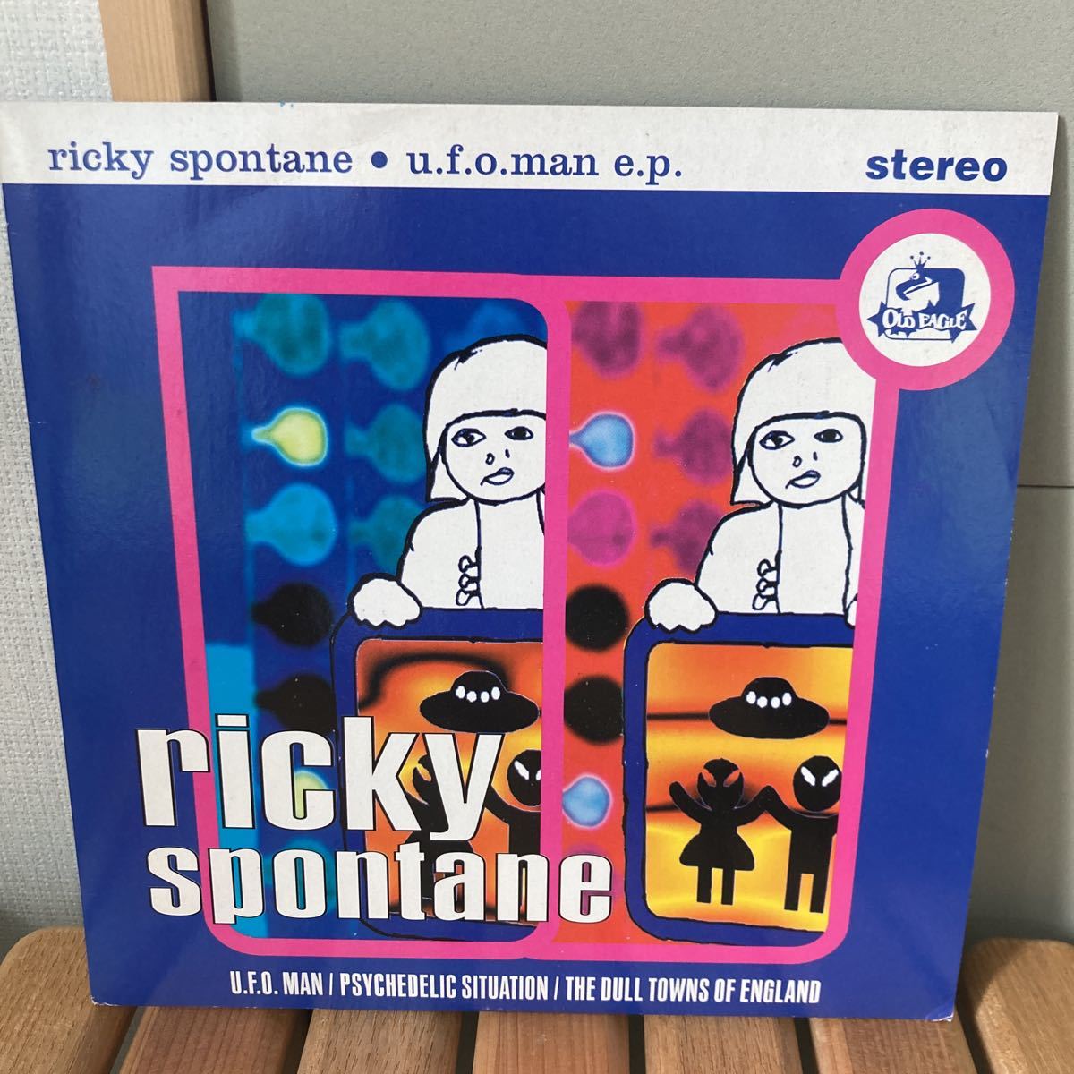 ricky spontane、u.f.o.man、7インチ、インディロック、ギターポップ、indie rock拍卖