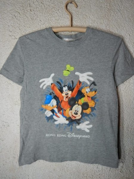 to2790 DISNEY ディズニー 香港 ディズニーランド 半袖 tシャツ ミッキー キャラクター 人気 送料格安 拍卖