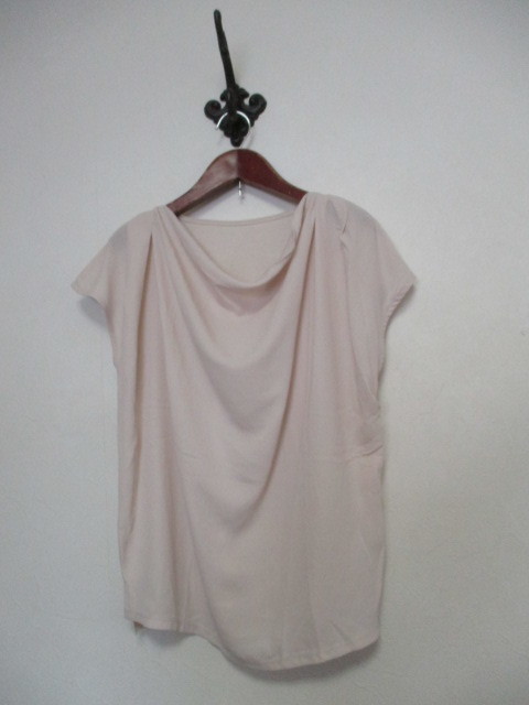 VIS ヴィスベージュ異素材半袖ブラウスカットソー(USED)52721)拍卖