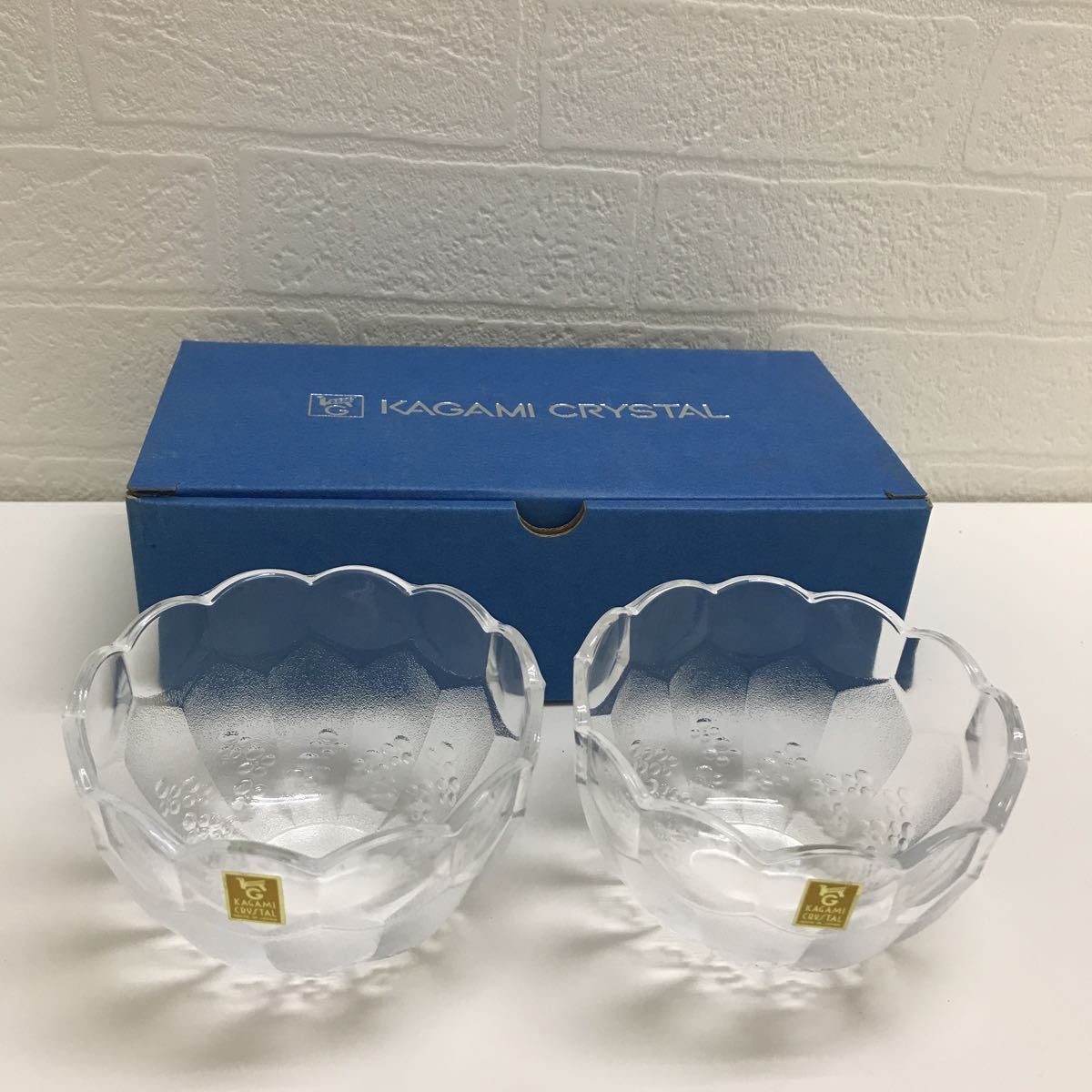 refle@ カガミクリスタル2個セット【未使用】拍卖