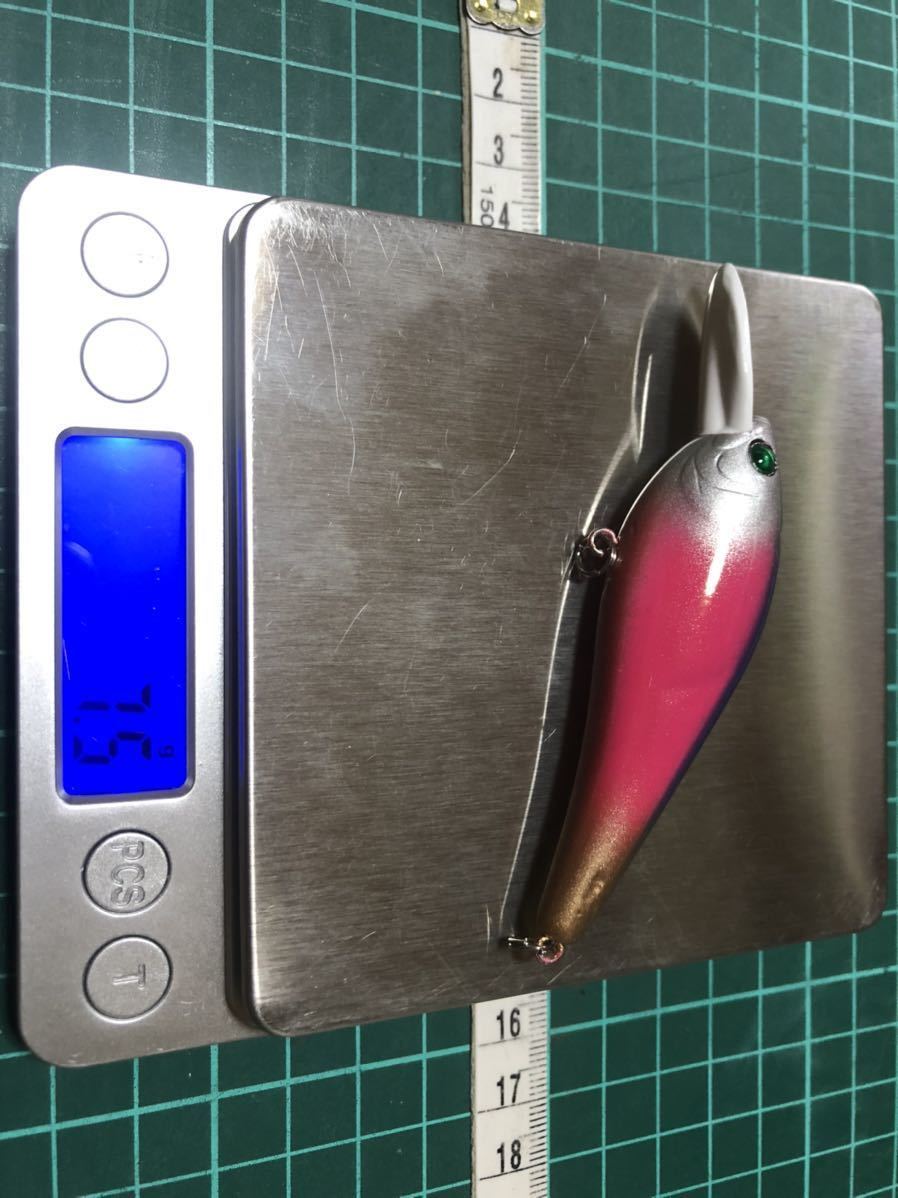 428 194 メーカー不明 シャッド フローティング リペイント オリカラ 左右非対称色拍卖