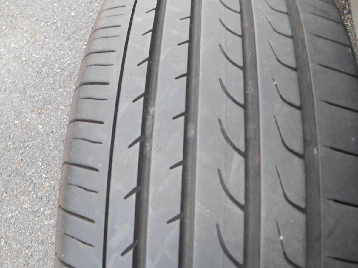 中古タイヤ 1本 2018年製造 ヨコハマ YOKOHAMA BluEarth ブルーアース RV-02 ミニバンタイヤ 215/60R17 ③拍卖