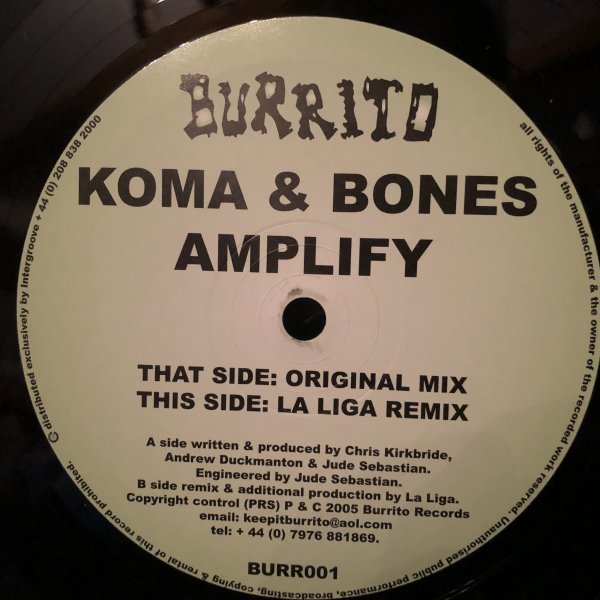 Koma & Bones / Amplify拍卖