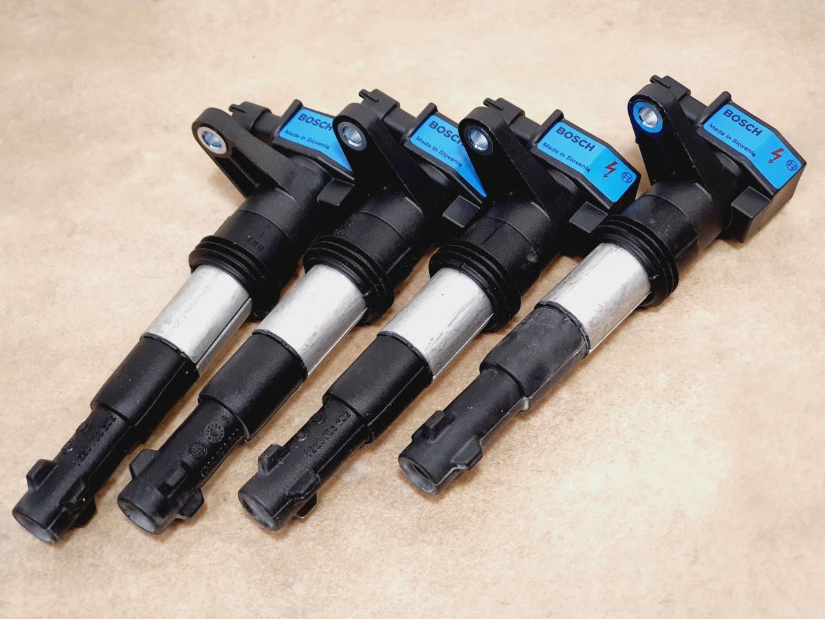 アルファロメオ・156/GT/GTV/SPIDER ボッシュイグニッションコイル4個セット拍卖