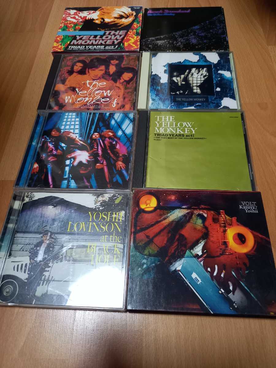 THE YELLOW MONKEY 吉井 アルバム8枚セット ベスト拍卖