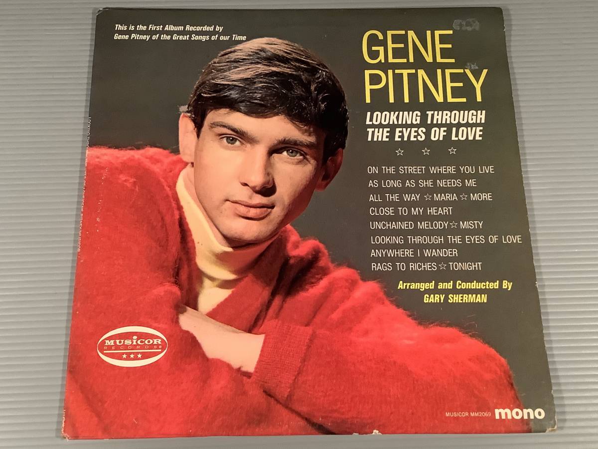 LP(米盤)●ジーン・ピットニー GENE PITNEY/LOOKING THROUGH THE EYES OF LOVE●良好品!拍卖