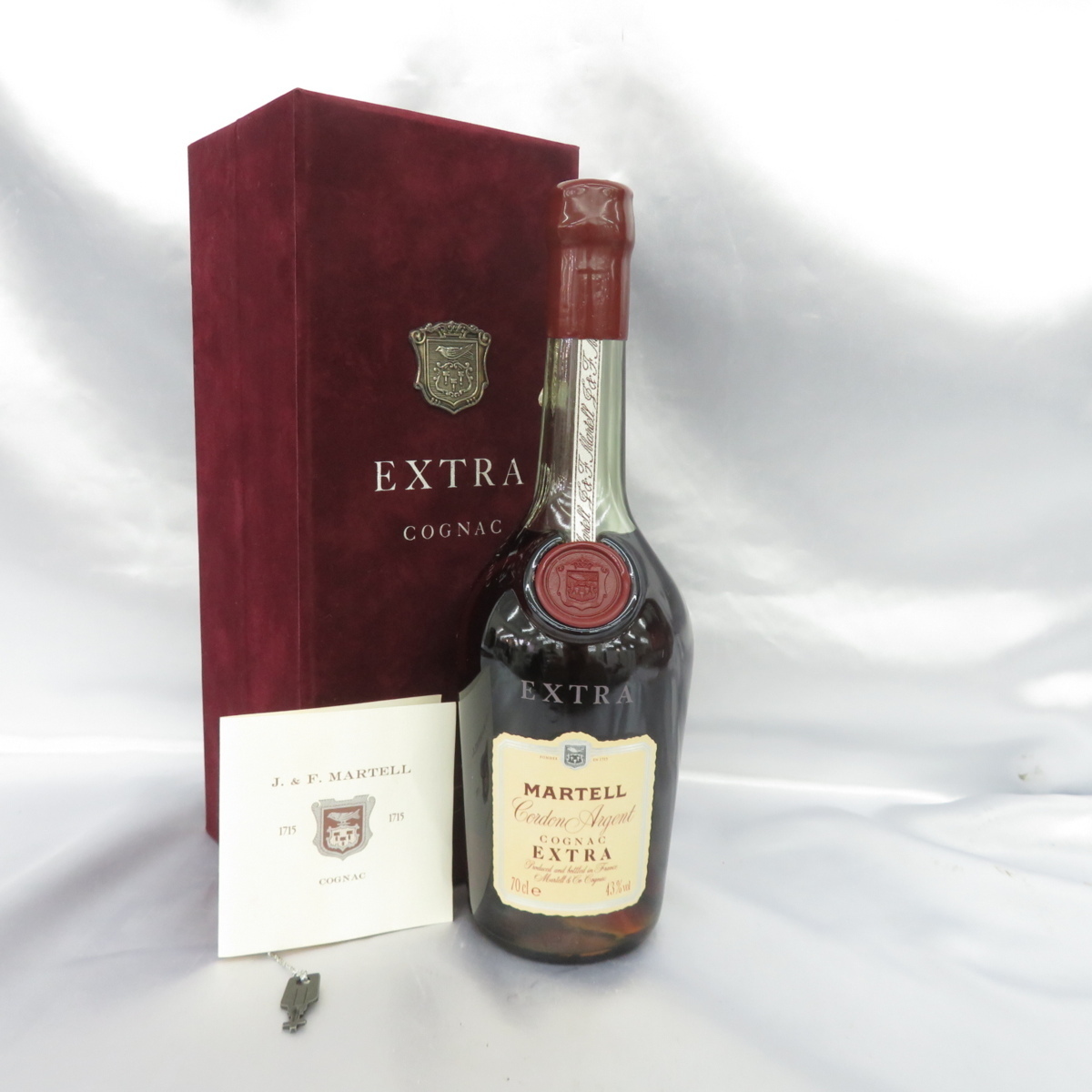 【未開栓】MARTELL マーテル エクストラ コルドンアンジャル ブランデー 700ml 40% 箱あり -3273拍卖