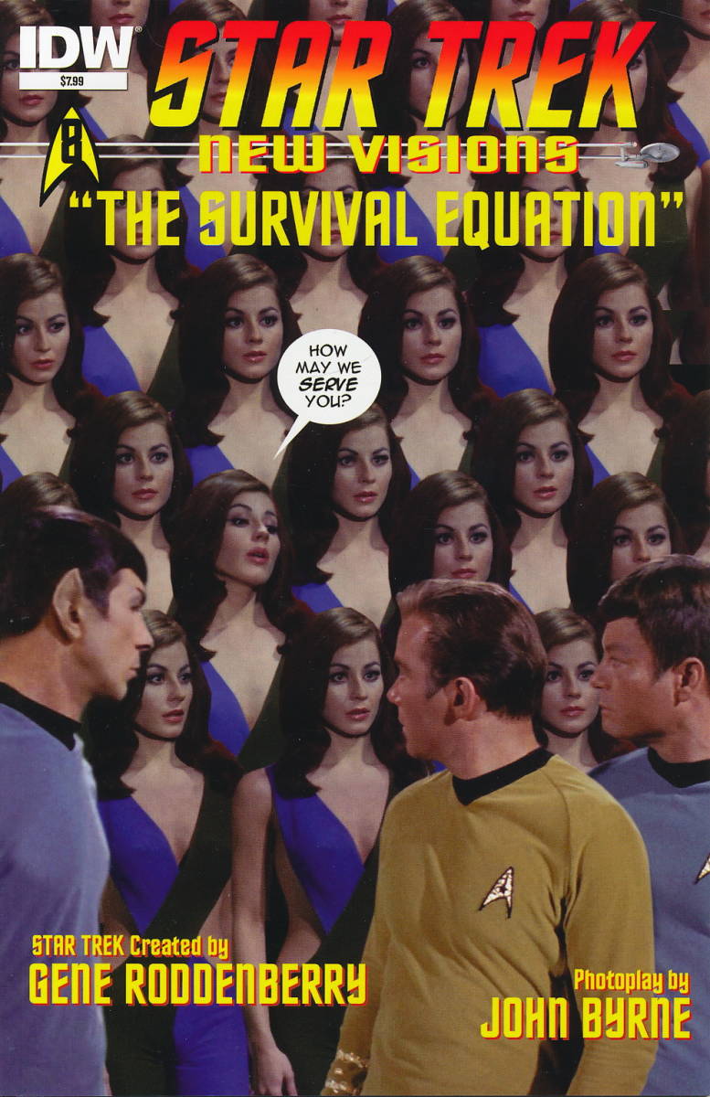 スタートレック・フィルムコミック『Star Trek New Visions #8: "The Survival Equation"』Photoplay: John Byrne ジョン・バーン拍卖