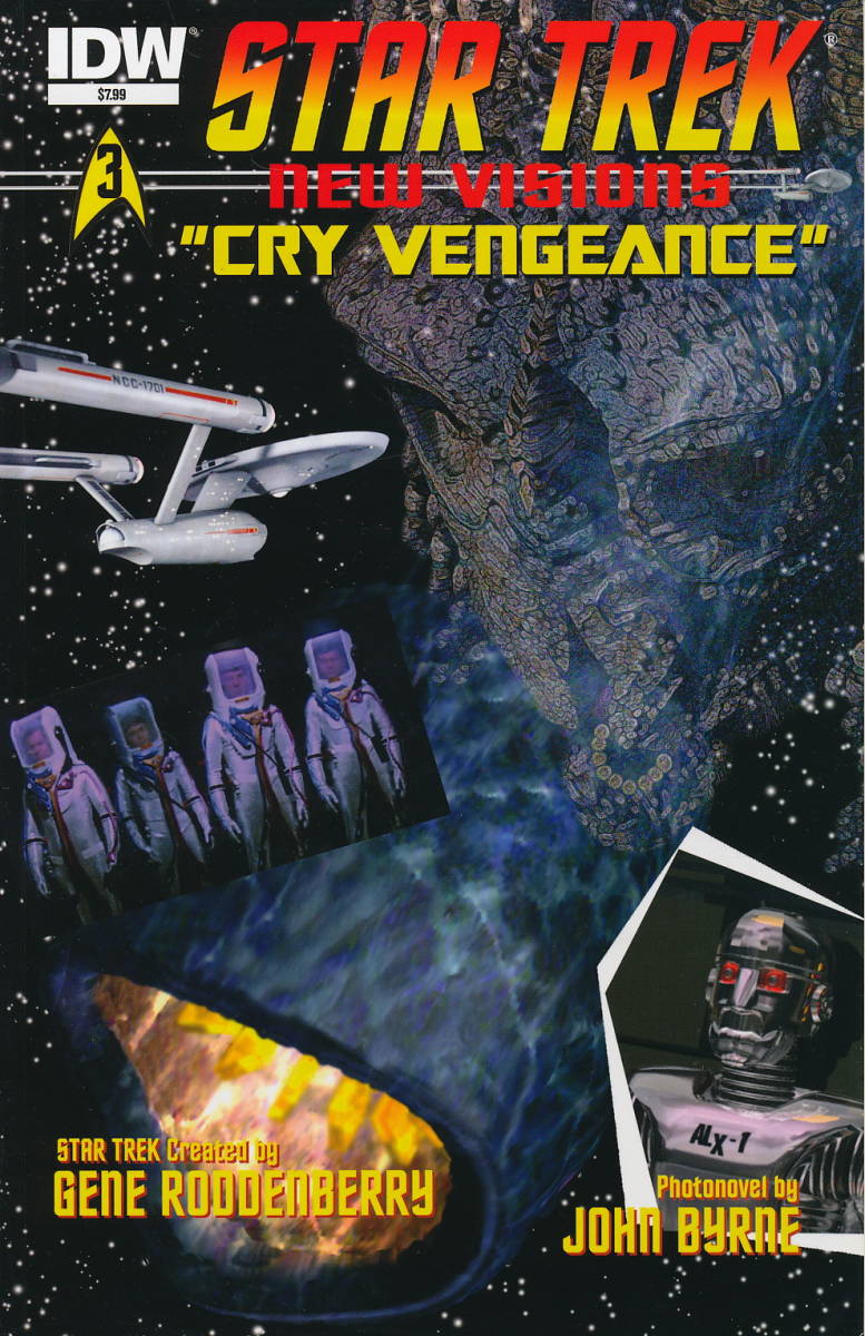 スタートレック・フィルムコミック『Star Trek New Visions #3: "Cry Vengeance"』Photonovel: John Byrne ジョン・バーン拍卖