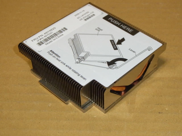 ★IBM x3550 M2,M3/x3650 M2,M3 49Y5341 CPUヒートシンク (HV107)拍卖