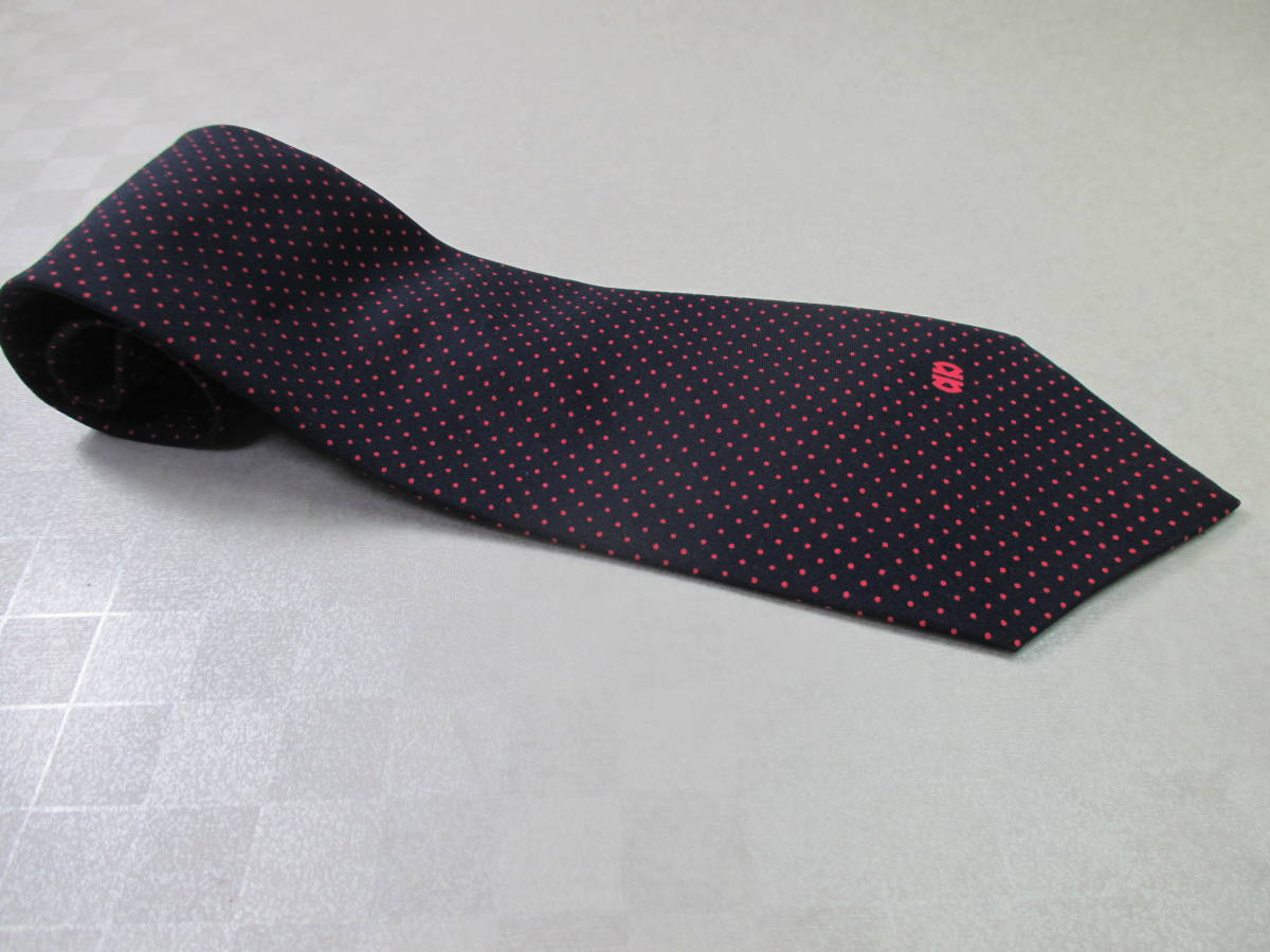 ◆ネクタイ◆新品・未使用◆VANZON SINGTHONG ヴァンゾンシングトング ◆ドット柄・紺色系◆第21弾ブランドがいっぱい◆21-290◆拍卖