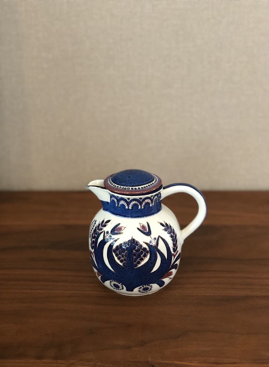 北欧ビンテージ ★希少★ROYAL COPENHAGEN Tenera Berte Jessen ロイヤルコペンハーゲン テネラ 花瓶 ピッチャー ジャグ 434 3143 RC210515拍卖