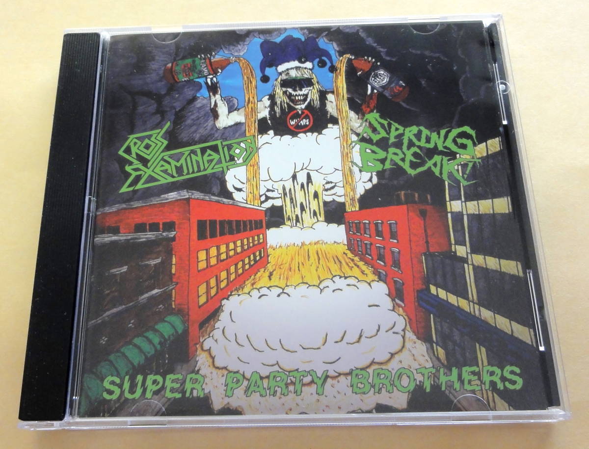 Cross Examination / Spring Break! Super Party Brothers CD Deep Six Crossover thrash grindcore クロスオーバー スラッシュメタル拍卖
