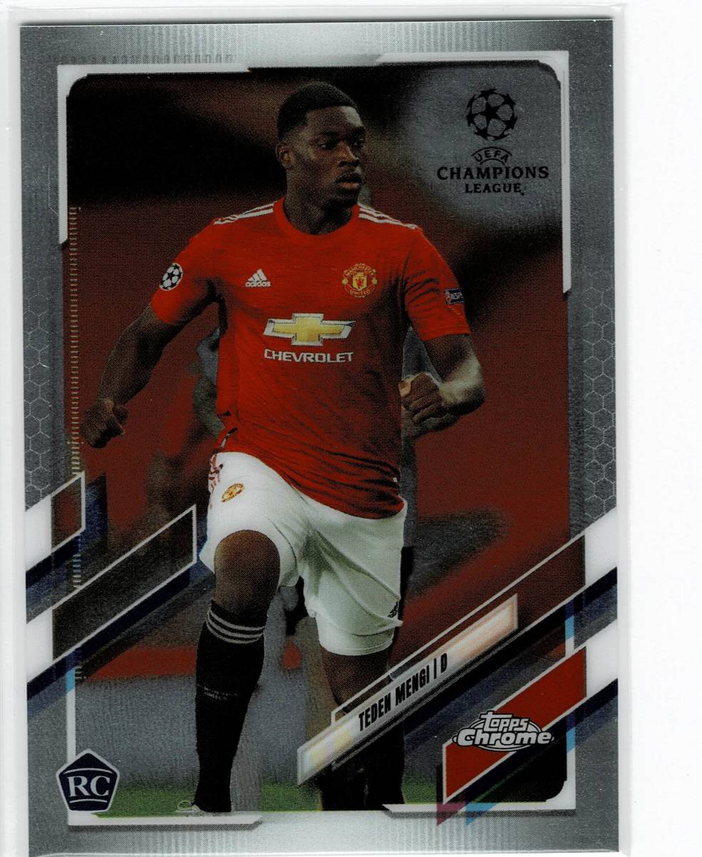 2020-21 Topps Chrome UEFA Champions League Teden Mengi RC拍卖