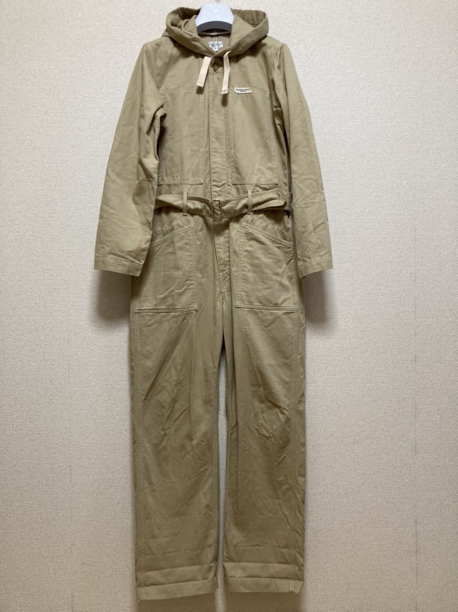 Engineered Garments エンジニアードガーメンツ オールインワン/ジャンプスーツ コットンオールインワン ベージュ系 フーディ USA製拍卖