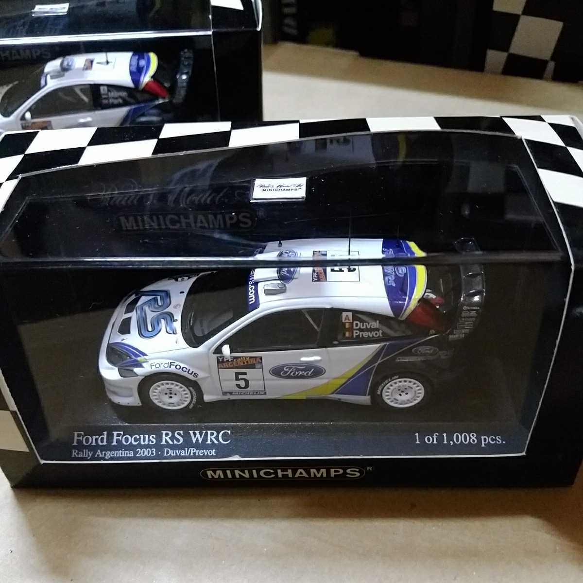 1/43 FORD FOCUS RS WRC フォード フォーカス 2003 アルゼンチン ラリー デュバル拍卖