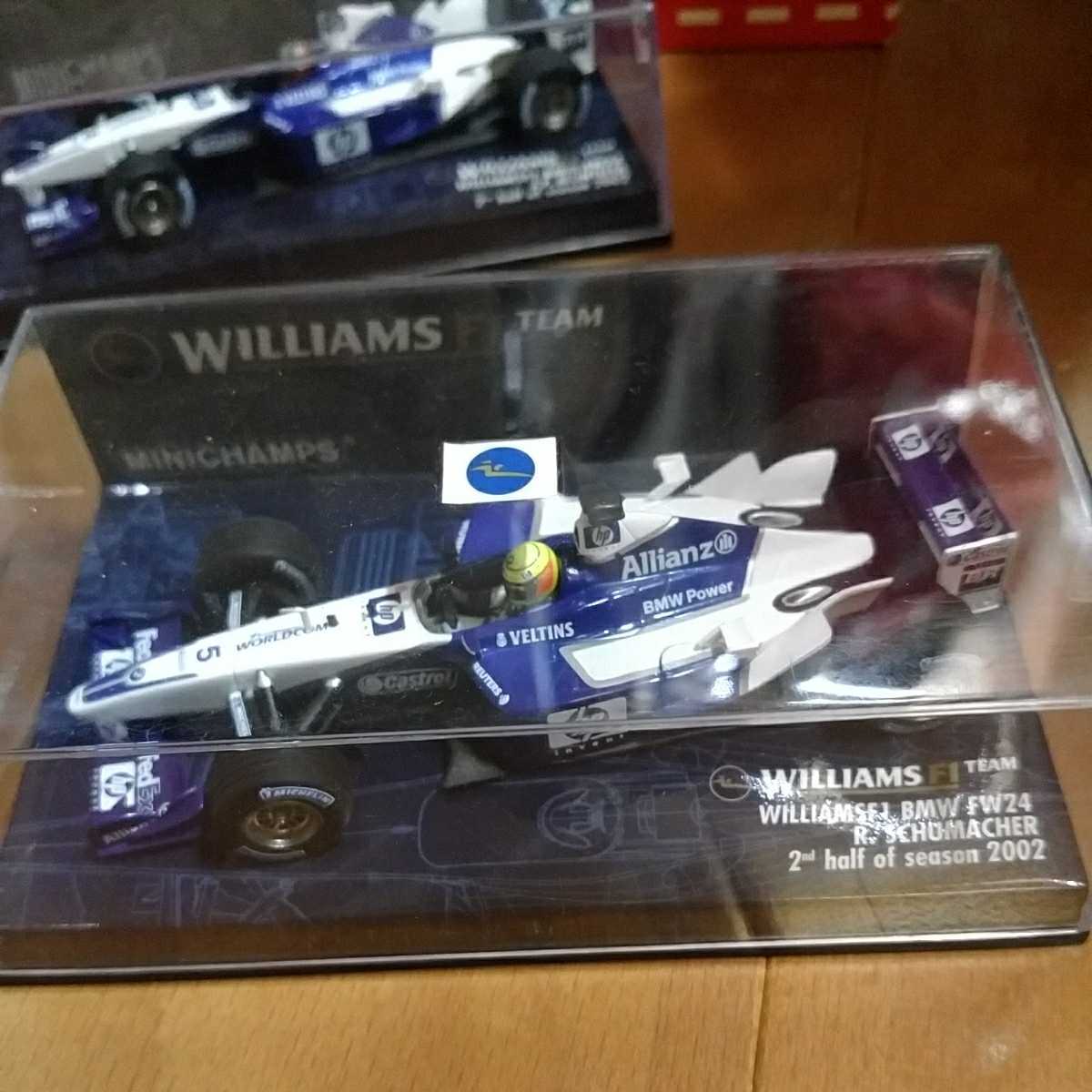 1/43 WILLIAMS BMW FW24 2002 2nd half of season ウィリアムズ  シューマッハ 塗装割れあり拍卖