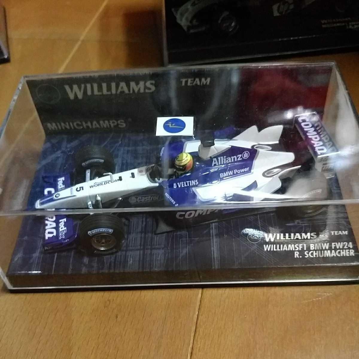 1/43 WILLIAMS BMW FW24 2002 ウィリアムズ シューマッハ 塗装割れあり拍卖