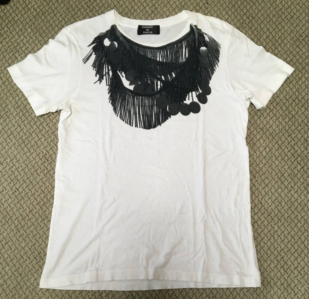 ズッカ トロンプルイユ Tシャツ ストール デザイン ビンテージ アーカイブ zucca deceiving picture stall design T shirts 拍卖