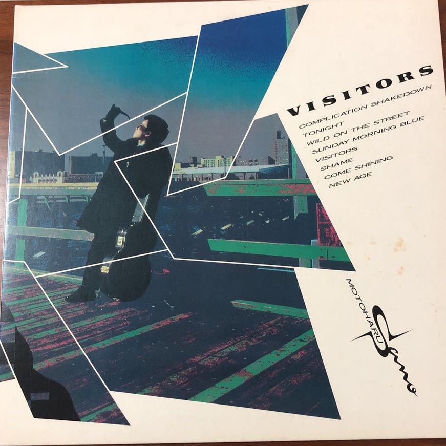 LP■和モノ/佐野元春/VISITORS/美盤/motoharu sano拍卖