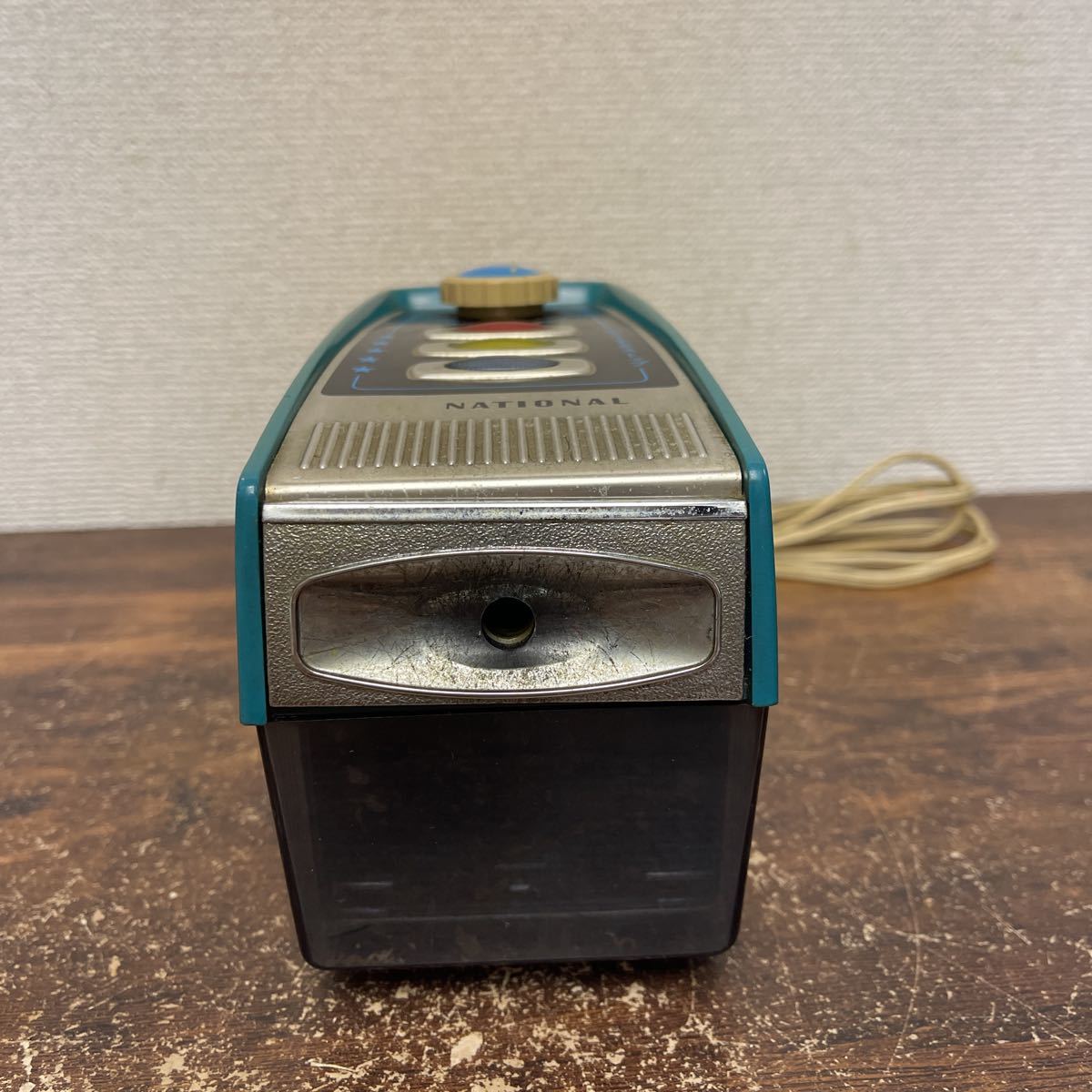△レトロ ナショナル 電気鉛筆削り KP-25 ビンテージ 文具 中古品拍卖