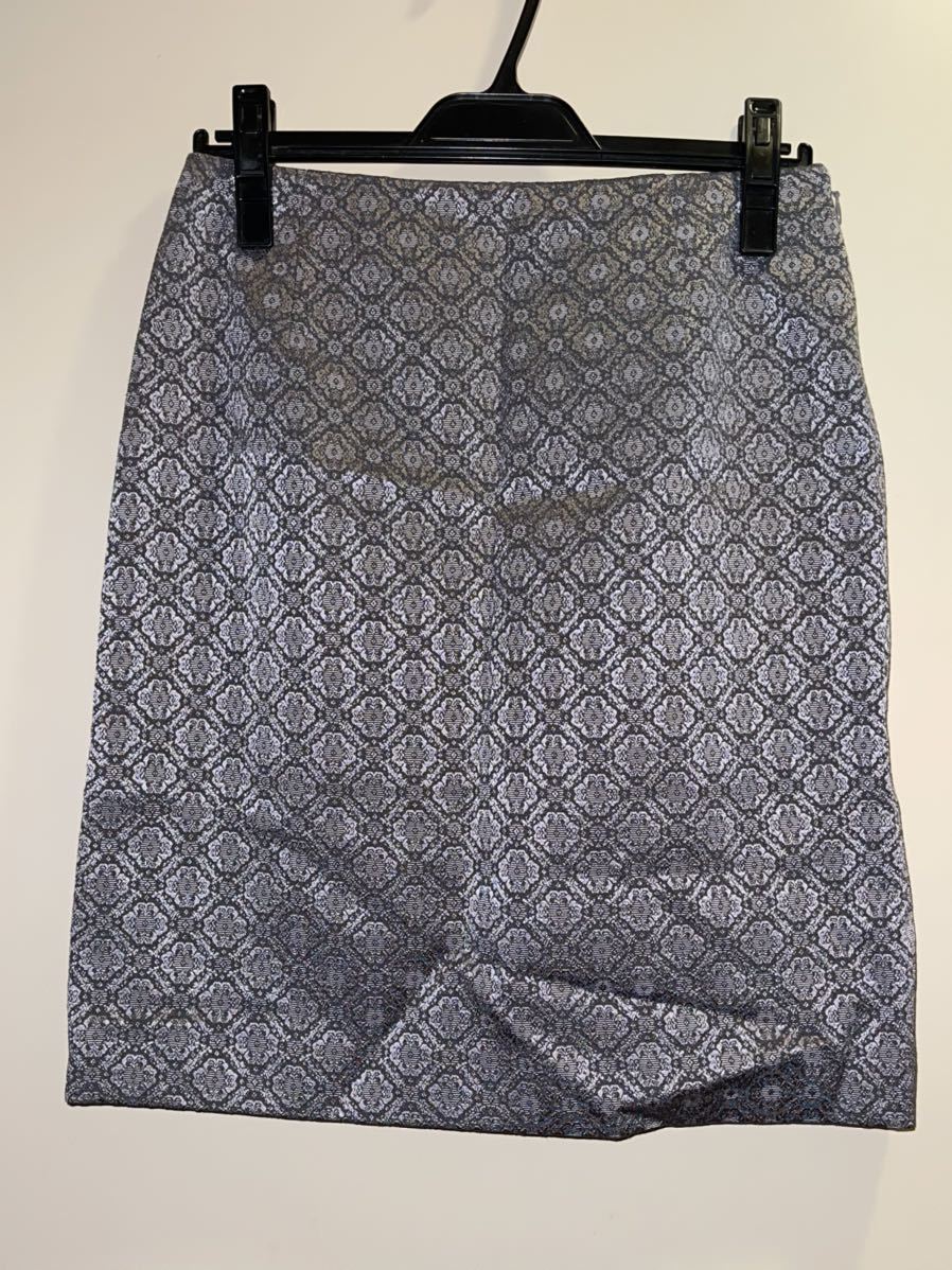 ELLE PLANET スカート グレー 40サイズ 美品拍卖