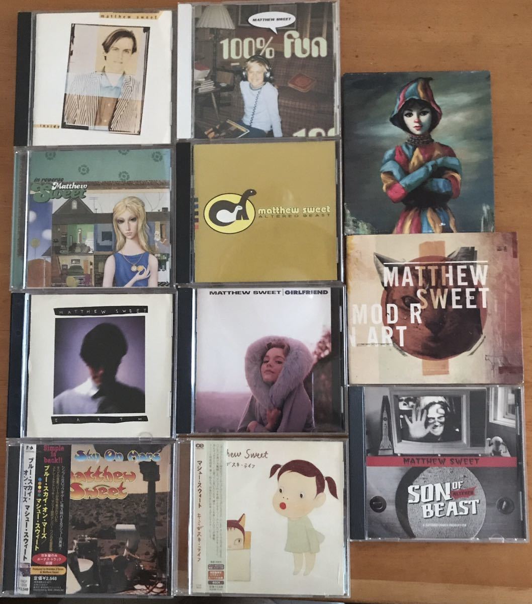 マシュー・スウィート スタジオアルバム11枚セット Matthew Sweet拍卖
