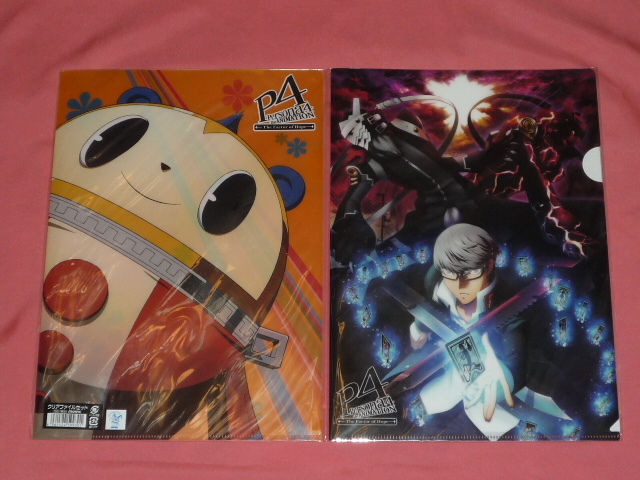激レア!2012年 映画 PERSONA4 the ANIMATION ~the Factor of Hope~ ペルソナ4 キャラクター クリアファイル 2枚セット ☆拍卖